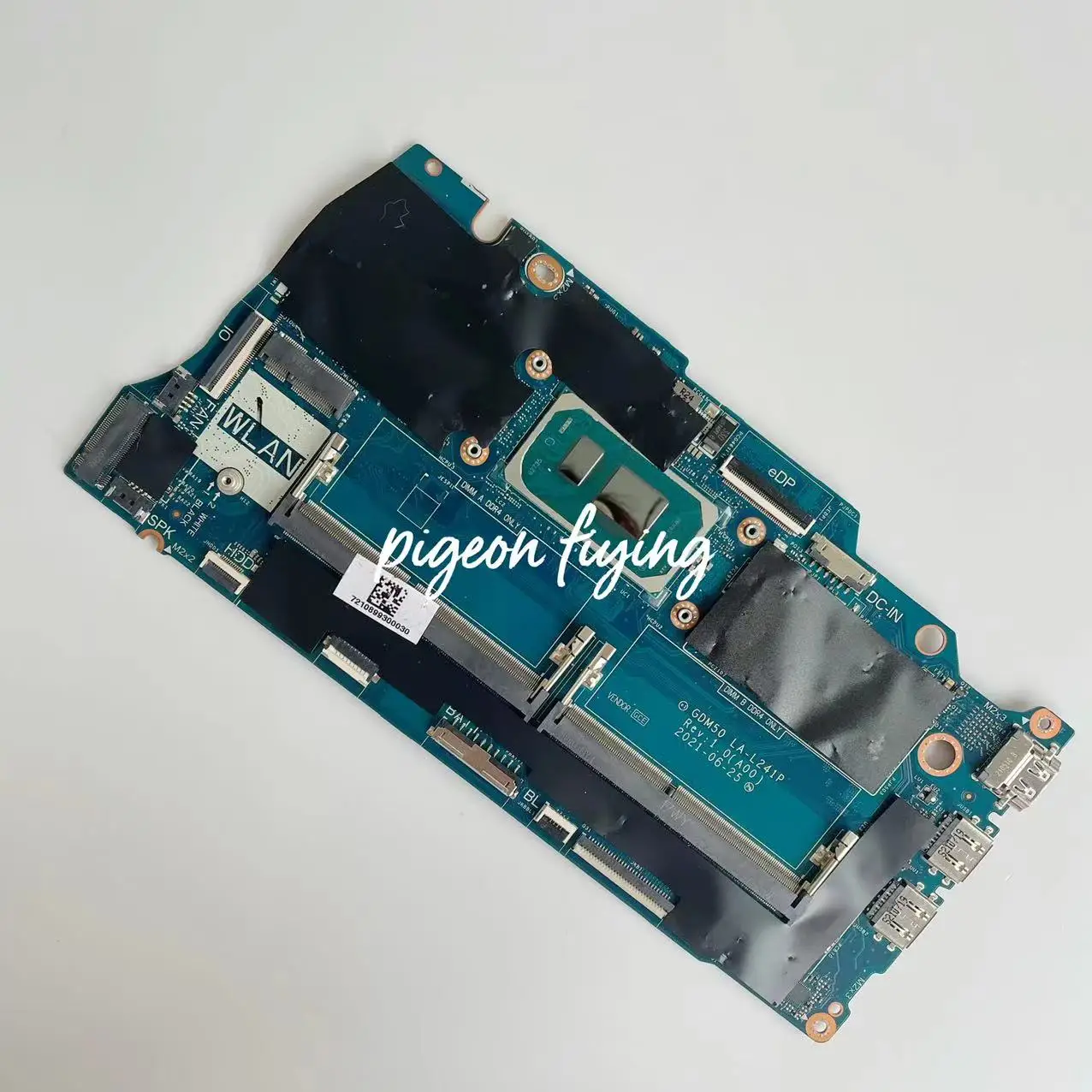 Imagem -04 - Laptop Motherboard para Dell Mainboard para Dell Inspiron 15 3511 Inter i3 i5 i7 11th Gen Cpu Uma Ddr4 100 Teste ok Gdm50 La-l241p