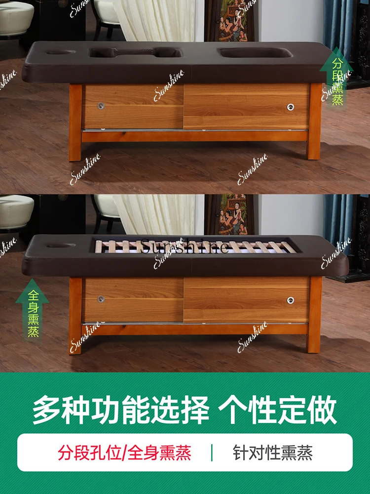 

Beauty salon special fumigation massage physiotherapy traditional Chinese medicine moxibustion bed TF