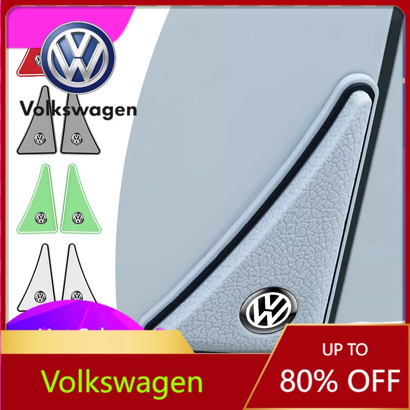 

Наклейка на автомобиль для VW Volkswagen Jetta MK5 Golf, 2 шт., защита от царапин, антиударная накладка на угол двери для Volkswagen VW Touareg