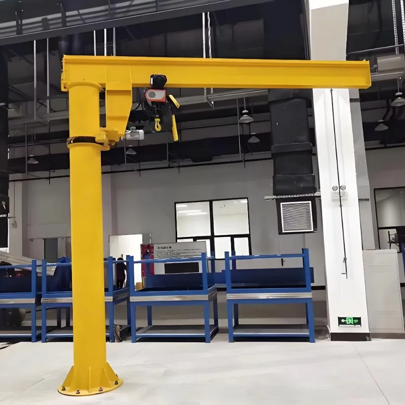Cantilever Arm Swing Jib Crane 100kg 125Kg 250kg Portable Mini Crane 270 Degree Rotating