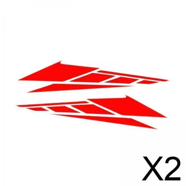 

Universal PVC Motorcycle Stickers Self Adhesive Body Decoration Decals Pair for Automotive Vehicles Upgrade
