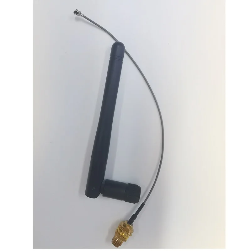 1PCS The First Generation of IPEX Antenna Supports Both 2.4G and 5.8G Frequency Bands with a Gain of 3dB
