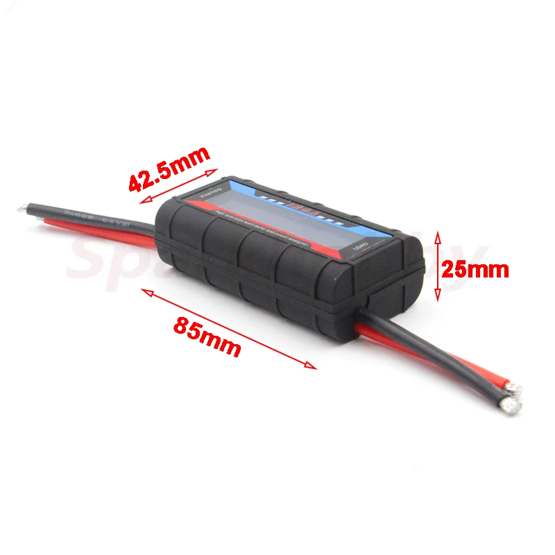 Power Meter Analyzer com função de retroiluminação LCD para RC Model, Aircraft Tester, Drones Acessórios, Atual, 150A