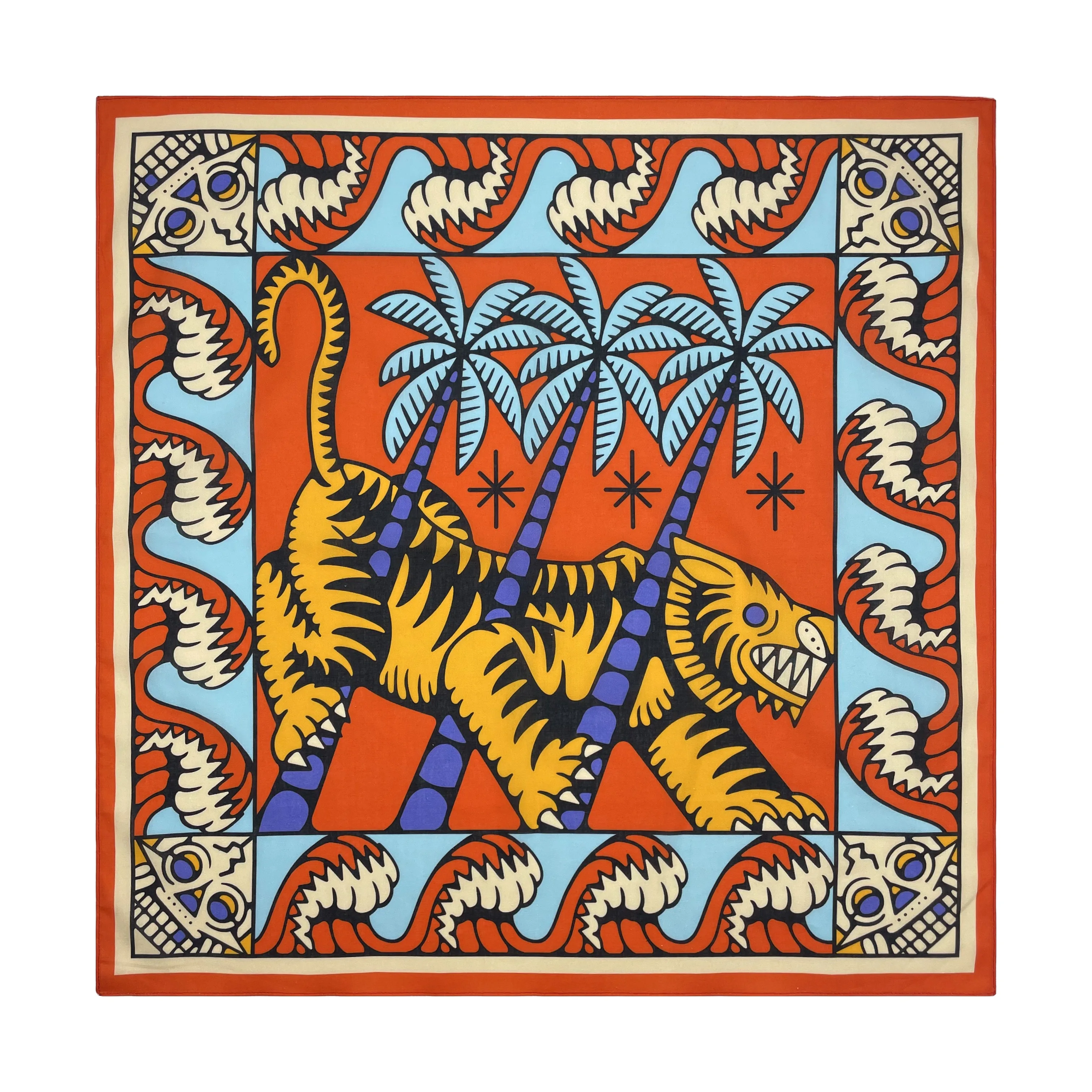 Modisches Neues Design Damen Schönes Blumenmuster Retro Hip-Hop 100% Baumwolle Bandana Quadratischer Schal Stirnband Paisley Geschenke für Frauen/Mädchen – Detail 21
