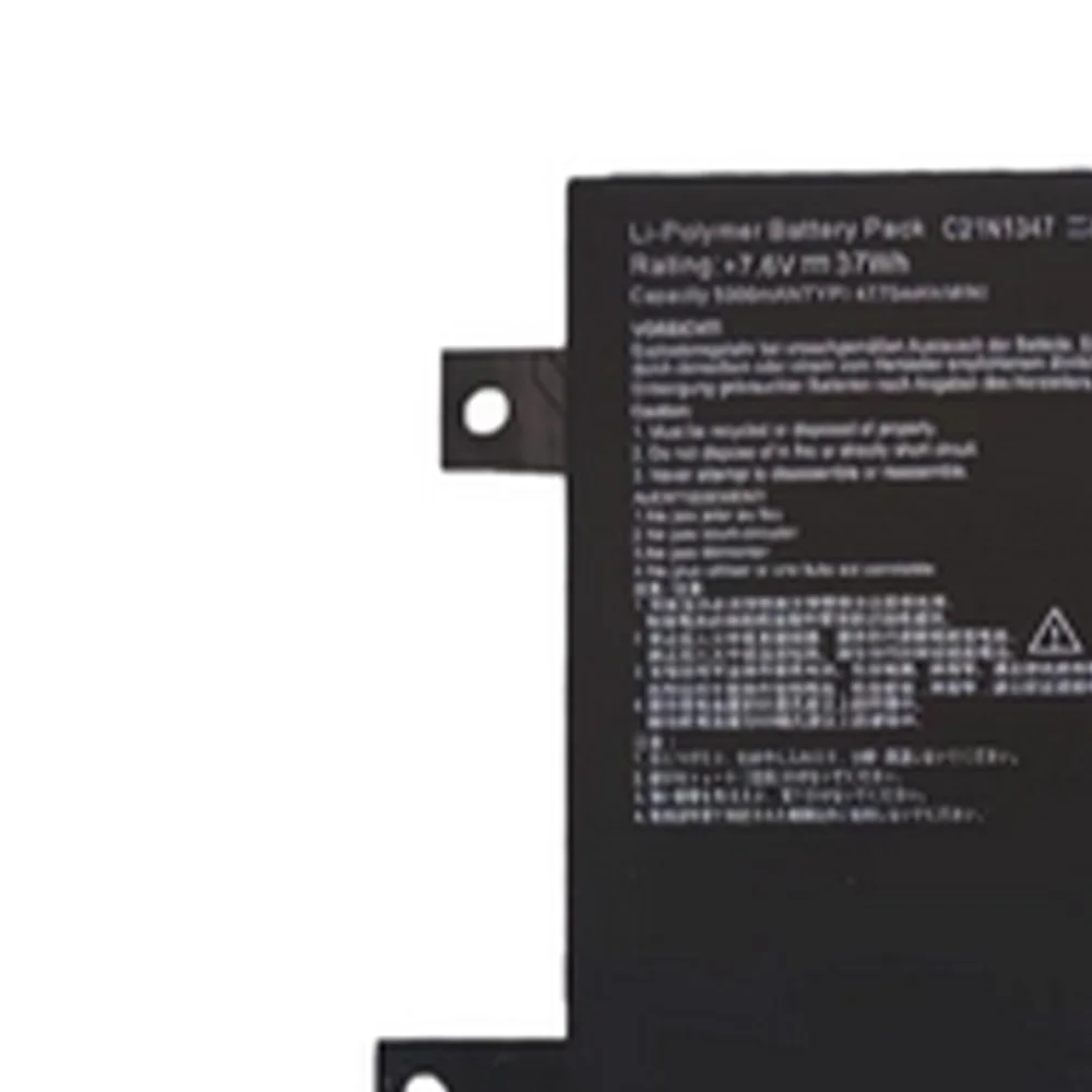 C21N1347 7.5V 37Wh Genuine Original Laptop Battery For ASUS K555L F555L A555L X555L X555M F554L X554L VM590L VM590M W519L W509L view 4