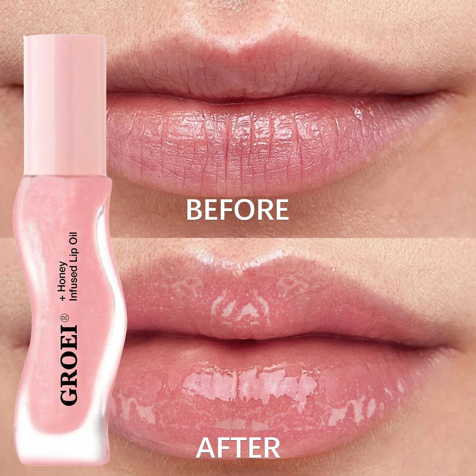 

Moisturizing Lip Oil Honey Lip Gloss Care of The Lips Benetitnt for Lips Plumping Exfoliating Plumping Gloss Oil Remove Lip Line