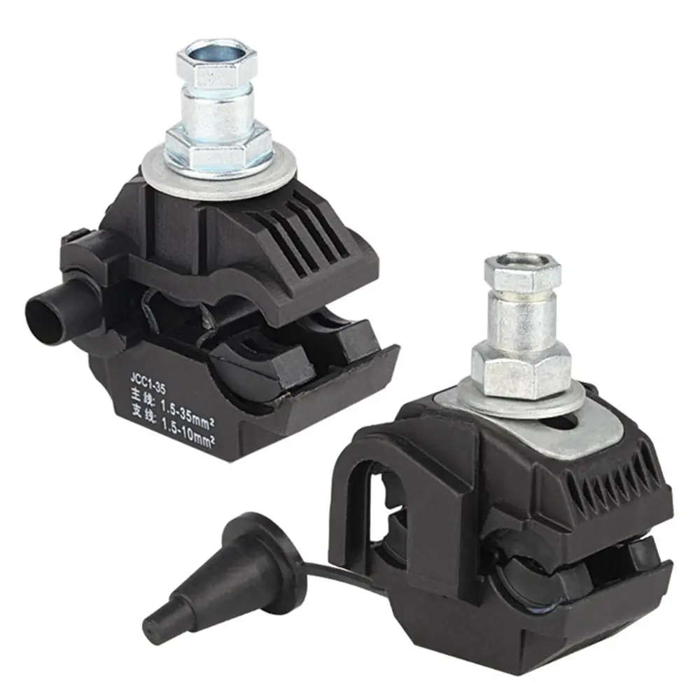 ใหม่ 63A/75A เจาะฉนวนกันความร้อน Connector No-Peeling ฉนวนกันความร้อนสายคลิป Unbreakable ด้ายกลางแจ้งสายไฟเทอร์มินัล