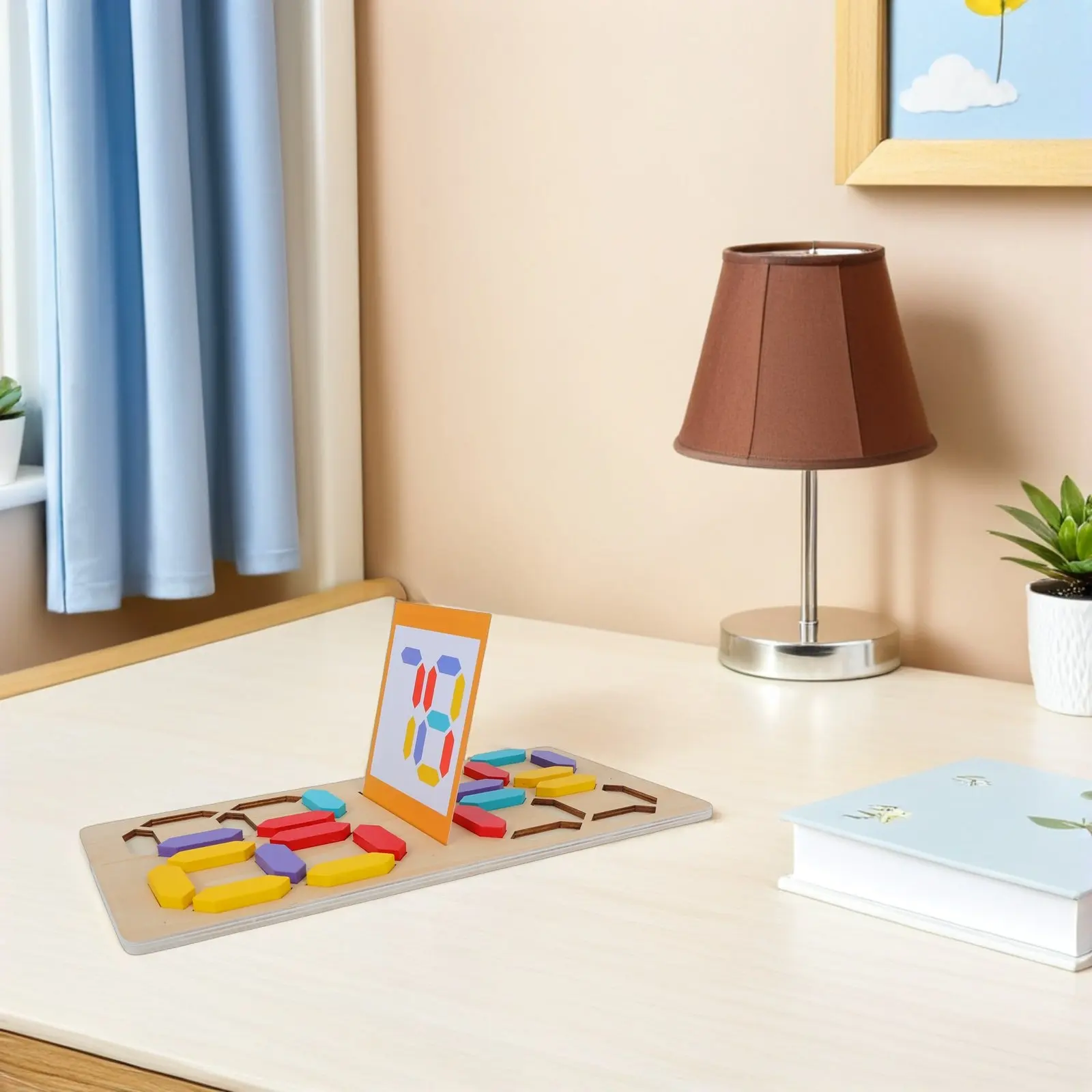 

1 комплект детских деревянных пазлов с цифрами, обучающая доска Монтессори для малышей, игра на распознавание чисел, математическая игра, дошкольное образование