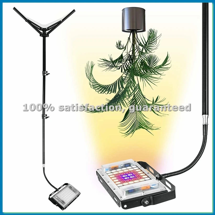 Grow Light with Stand, Full Spectrum LED Floor Plant Light for Indoor Plants, Grow Lamp with On/Off Switch US Plug-A10G