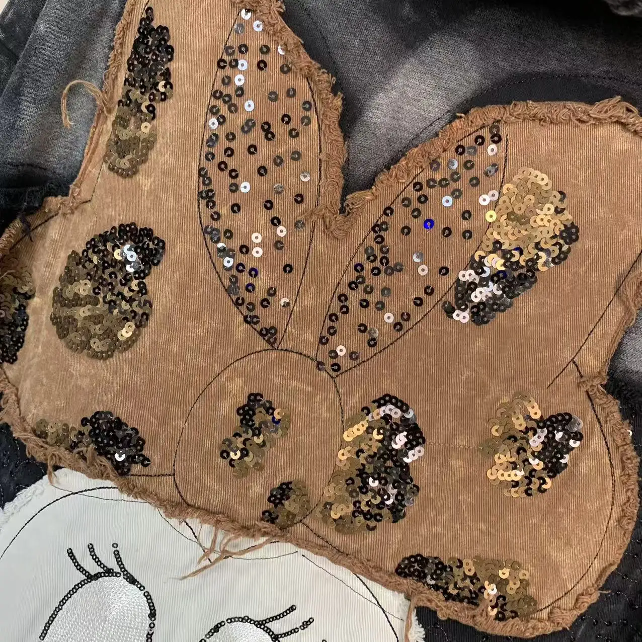 2025 Autumn Winter New Loose Cartoon Sweatshirts Women Fashion Heavy Embroidery Cartoon Hoodie Jacket Streetwear Women