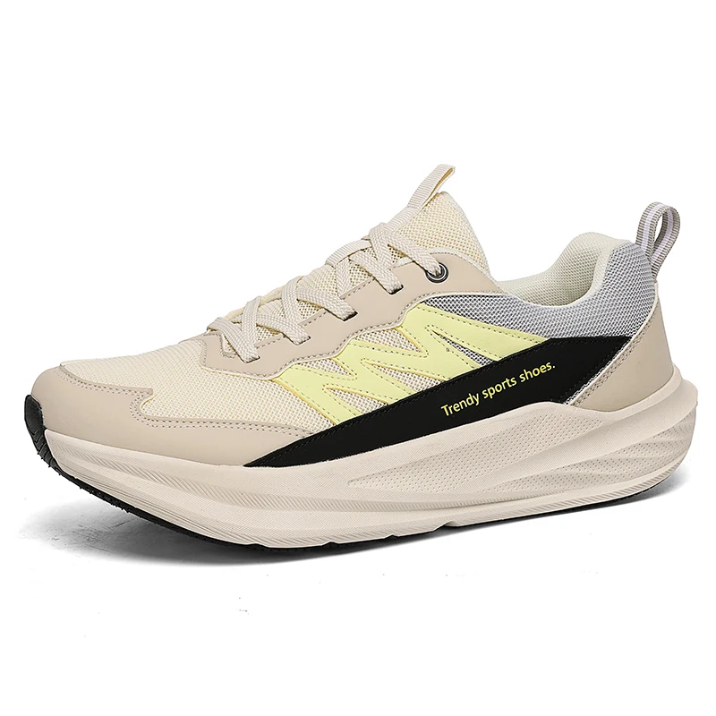 

Lightweight Cushioning Travel Sneakers Men Breathable Non Slip Athletic Outdoor Walking Casual Running Shoes