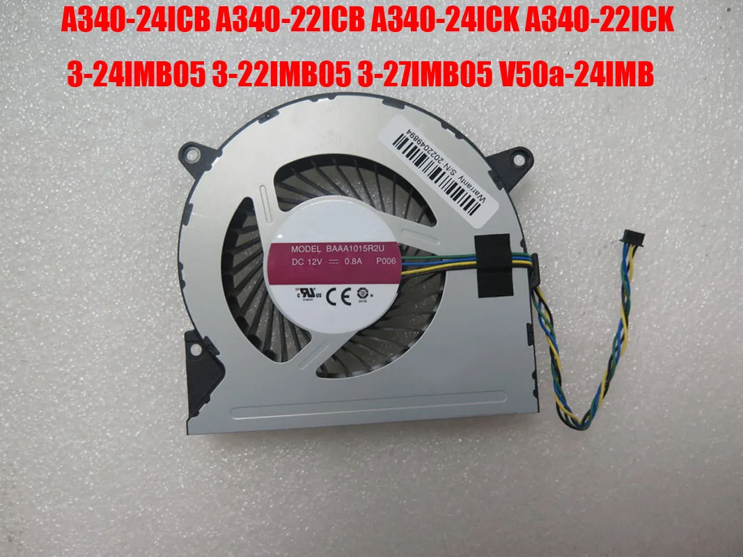 

01MN927 Вентилятор для Lenovo Ideacentre A340-24ICB A340-22ICB A340-24ICK A340-22ICK 3-24IMB05 3-22IMB05 3-27IMB05 V50a-24IMB DC12V
