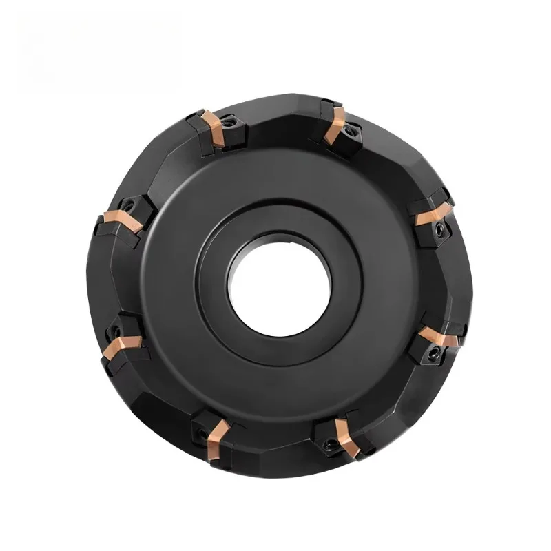 BT50 CNC العملاقة المزدوج الرأس قاطعة المطحنة رئيس 45 درجة 1504 الفولاذ المقاوم للصدأ إدراج