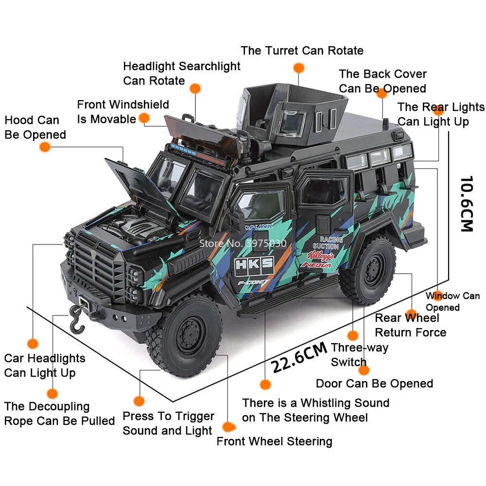 1:24 합금 세이버투스 모델 경찰차 다이캐스트 장난감 바퀴 회전 미니어처 차량 휠 풀백 카 어린이 축제 선물용