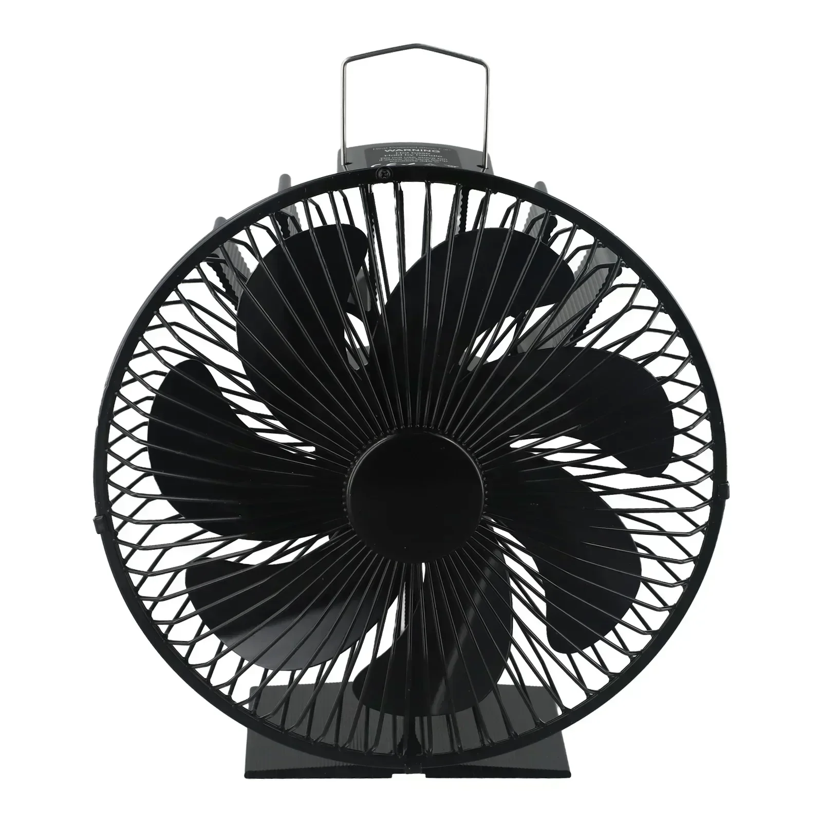 

7 Blade Fan Fireplace Fan High-Quality Material Silent Operation Sleek Design Wear Aluminum Alloy Efficient Heat Distribution