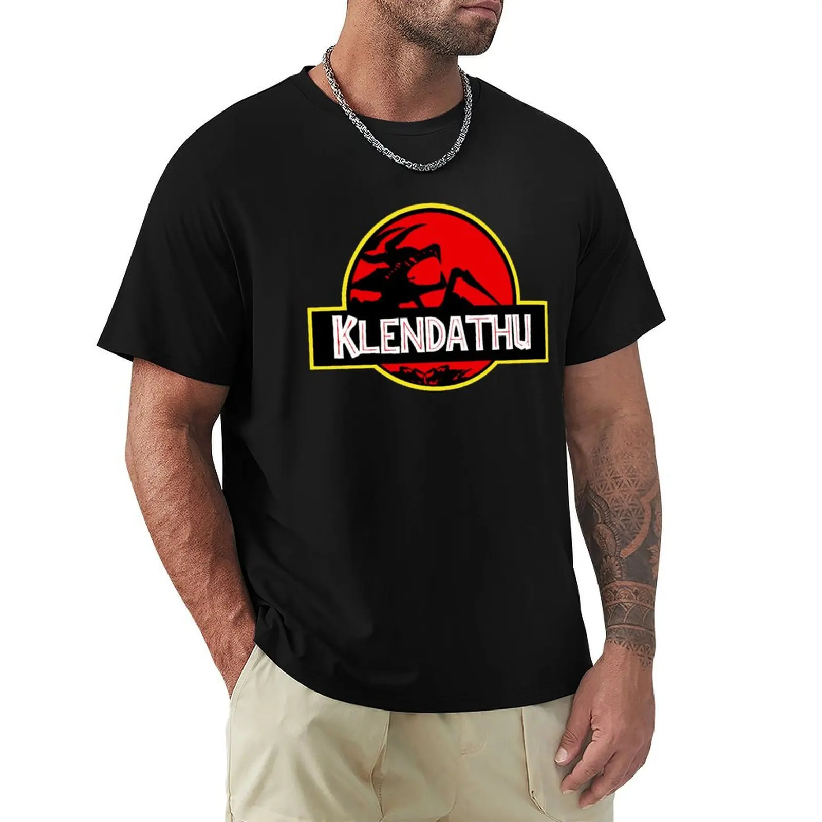 

Klendathu - Starship Troopers (Jurassic Park Style) T-Shirt hippie clothes anime figures street wear tshirts for men