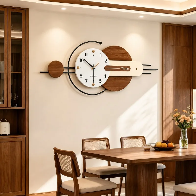 Modern Wall Clock Decorative Wall Watch Elegant Luxury Large Mural Clocks Minimalist Silent Aesthetic Living Room Watches Decor