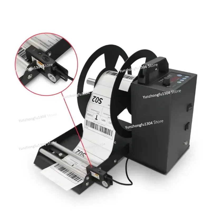 

High Speed Sticker Label Rewinding With Date Coding Machine Automatic Label Rewinding Counting Machine