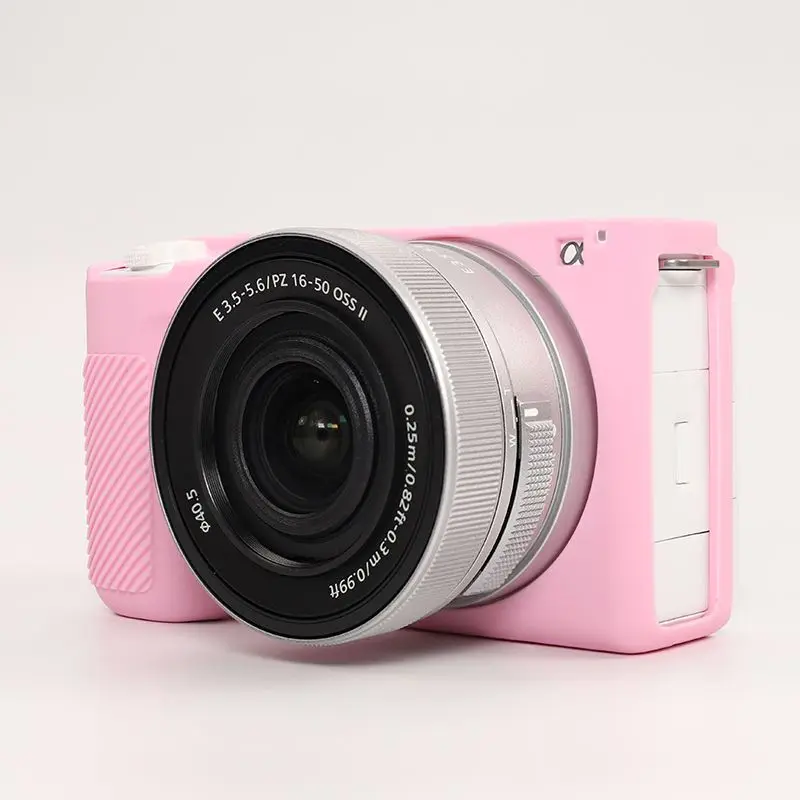 Silicone Armor Skin Camera Case For Sony ZVE10M2 Protective Cover zve10m2 camera Case scratch-proof Soft silicone case