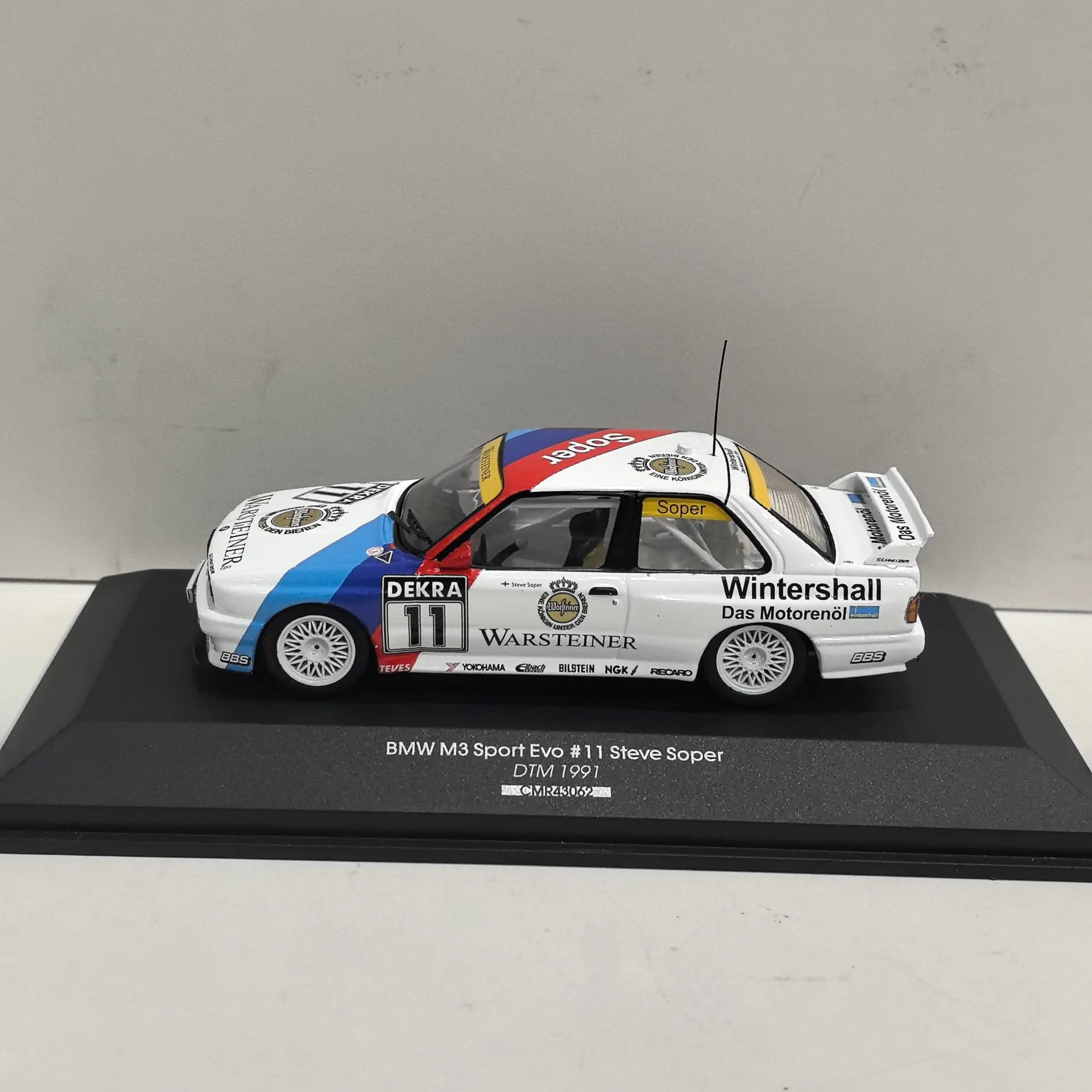 

Литой под давлением CMR масштаб 1/43 BMW M3 E30 # 11 1991, гоночный автомобиль DTM, модель легкосплавного автомобиля, Коллекционная игрушка, подарок, сувенир