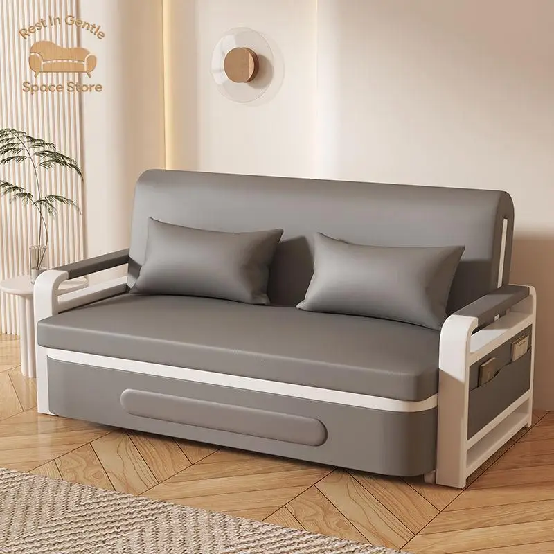 Lazy sofa single sofa bed folding dual-purpose 202 new living room folding bed small apartment balcony multi-functional