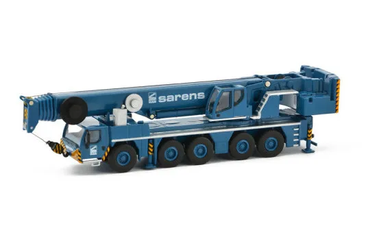 Collectible Toy Gift IMC 1:87 Scale Lieb Herr Sarens LTM 1250 -5.1 Mobile Crane Engineering Machinery Diecast Toy Model 20-1024