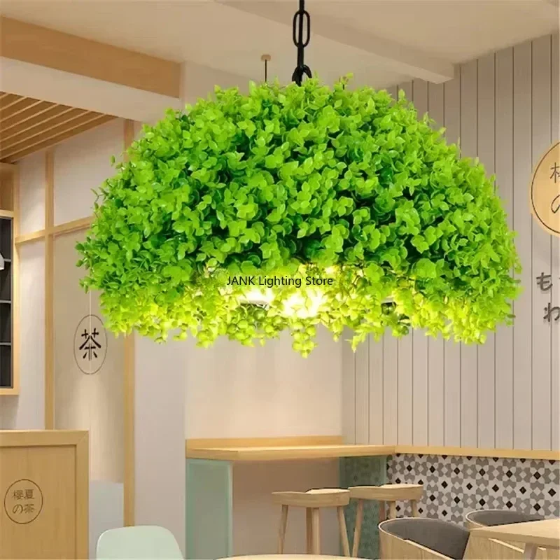 2026 Designer Retro Industria Loft Imitation Plant Chandelier Villa Lamp For Corridor Art Gallery Bar Droplight Decor Led Light