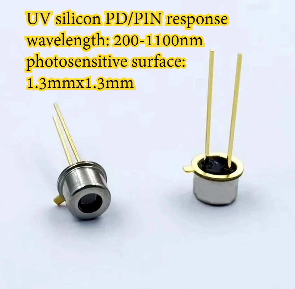 200-1100Nm 1.3mm UV Si Photodiode UV Detector/PD/PIN Photosensitive NSPU1.3