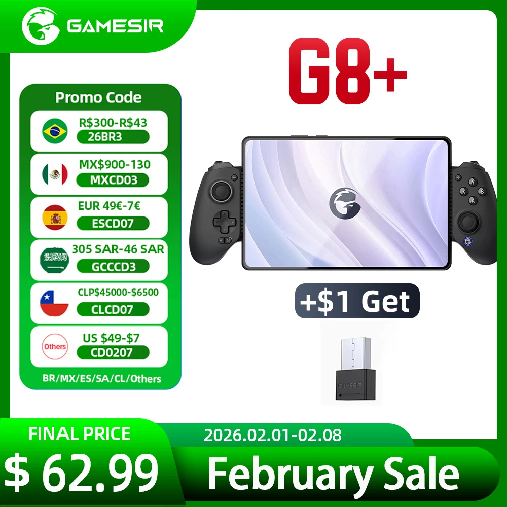 GameSir G8 Plus: المُتحكم اللاسلكي المثالي لألعاب الهاتف، الأندرويد، الآيفون، وPC – تجربة لعب متكاملة عبر الأجهزة