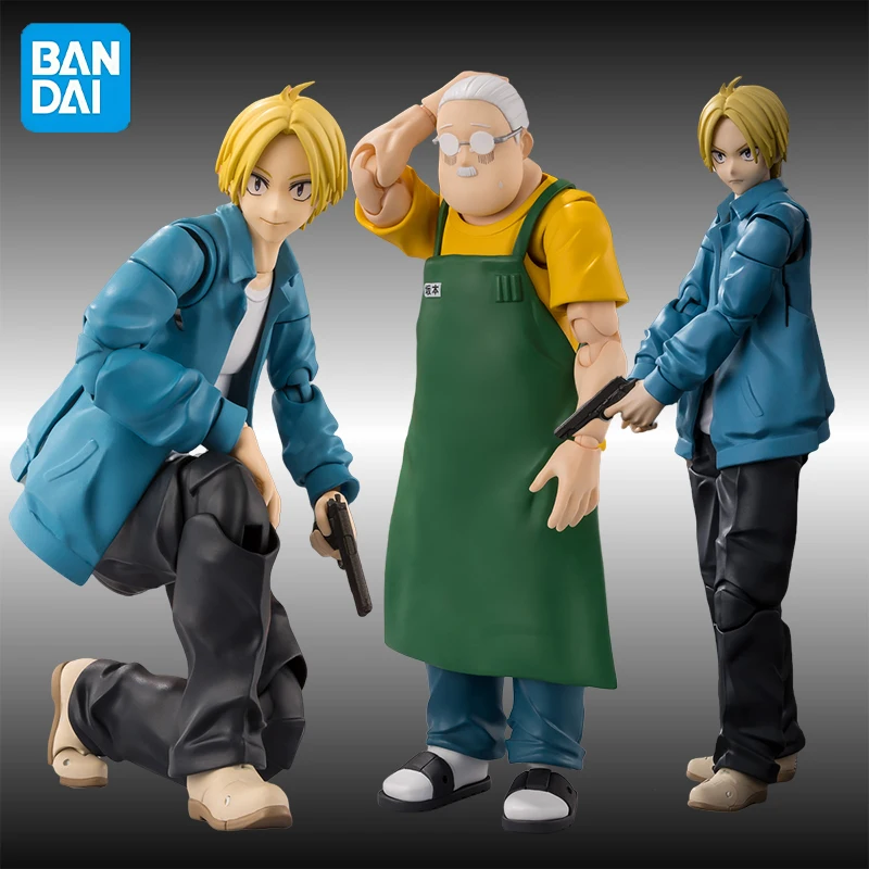 

Original Bandai SAKAMOTODAYS S.H.Figuarts SHIN ASAKURA Sakamoto Taro Anime figure Model Toy collectibles Ornaments Birthday Gift