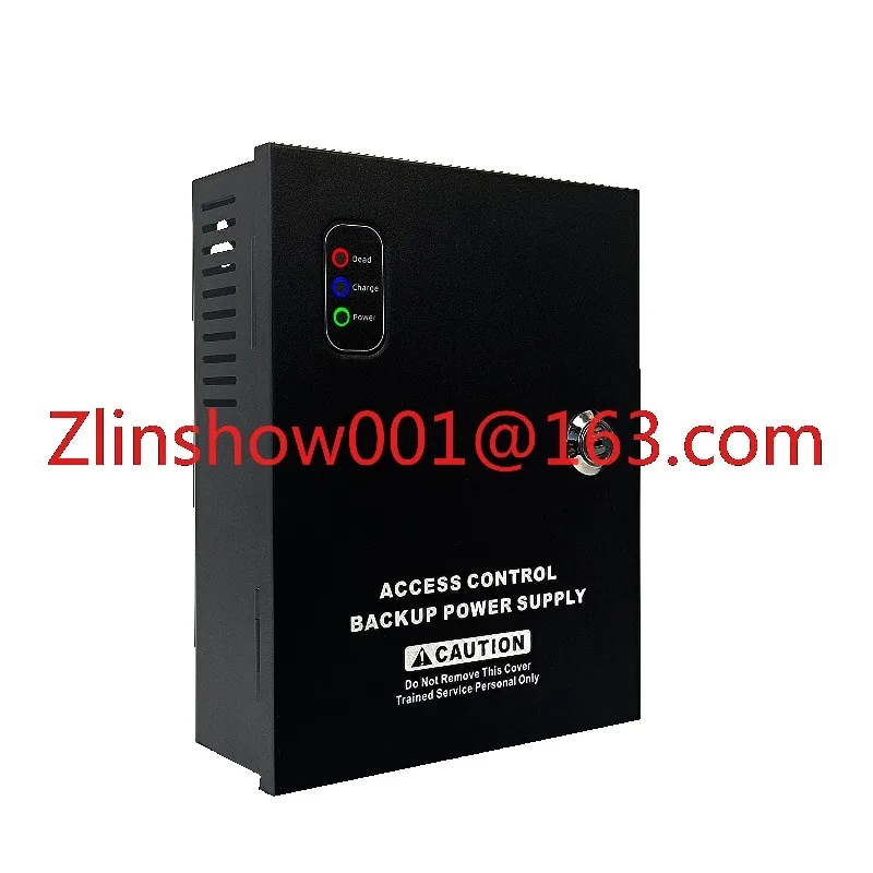 Security Door Access Control System Input Voltage Wide AC100-230V UPS Backup Uninterrupted Power Supply Box 12V/5A With LED
