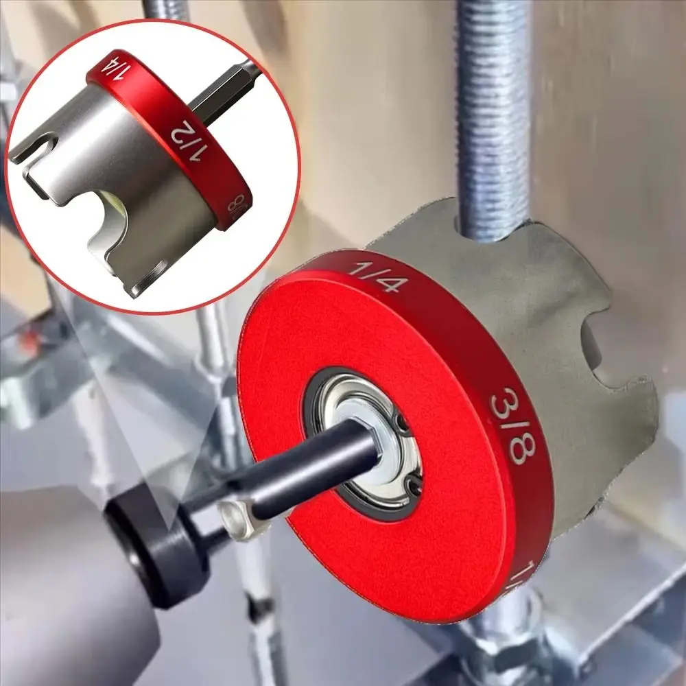 

Hex Shank Nut Spinning Drill Attachment Time-Saving Quick Release Nut Driver Extractor Aluminum Alloy Socket Wrench Design