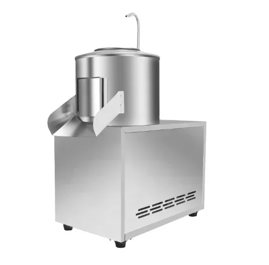 

Hot sales 240Kg/h electric potato peeling machine price ginger cassava potato peeling cleaning machine