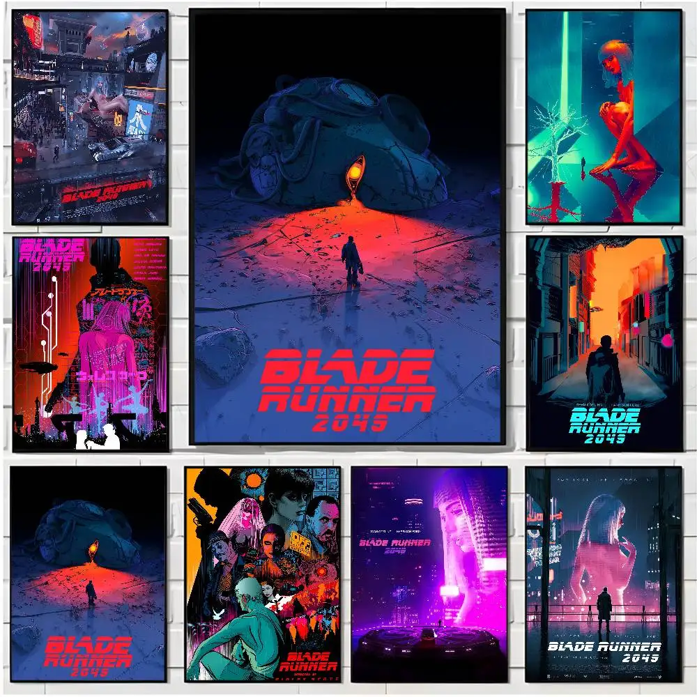 

Classic Movie B-Blade Runner-S 2049 Poster HD art poster for home living room bar office decoration sticky, waterproof