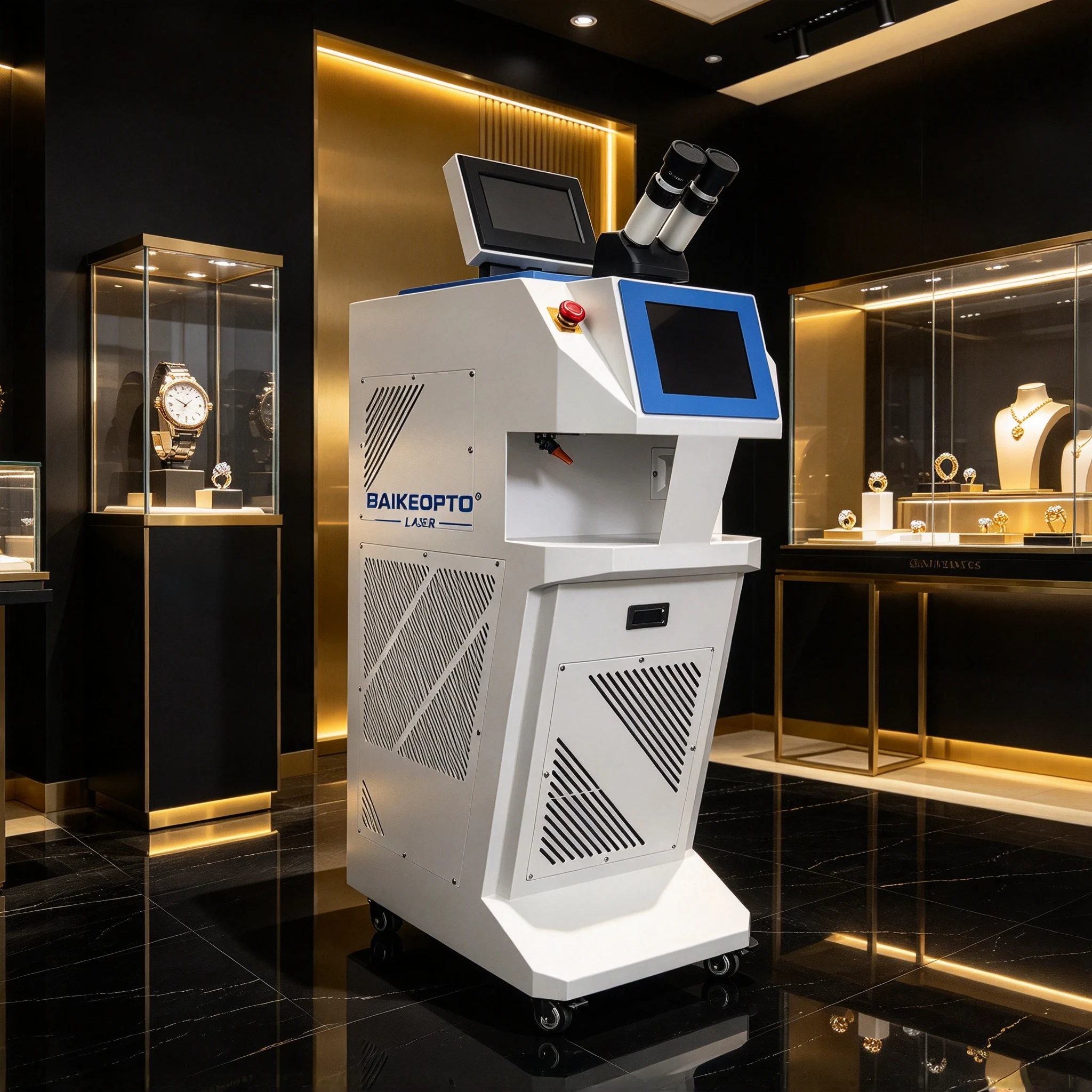 New CCD Equipped YAG Laser Jewelry Welder 200W High Accuracy Metal Welding Machine for Jewellery Repair Works