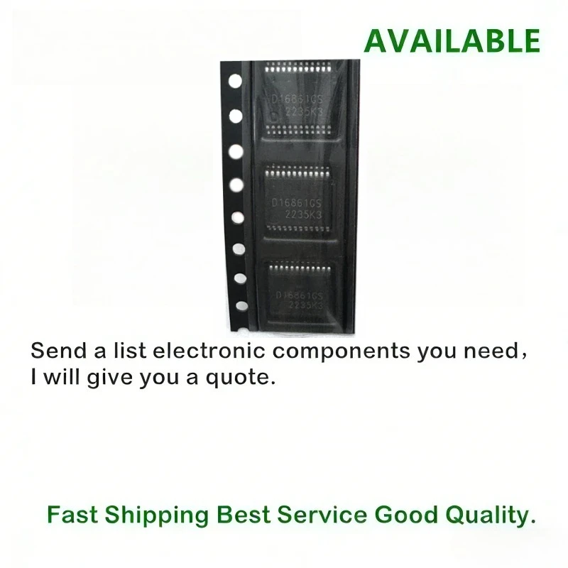 

2pcs-5pcs/Lot Original D16861GS UPD16861GS SSSOP-24 Automotive ignition drive IC chip