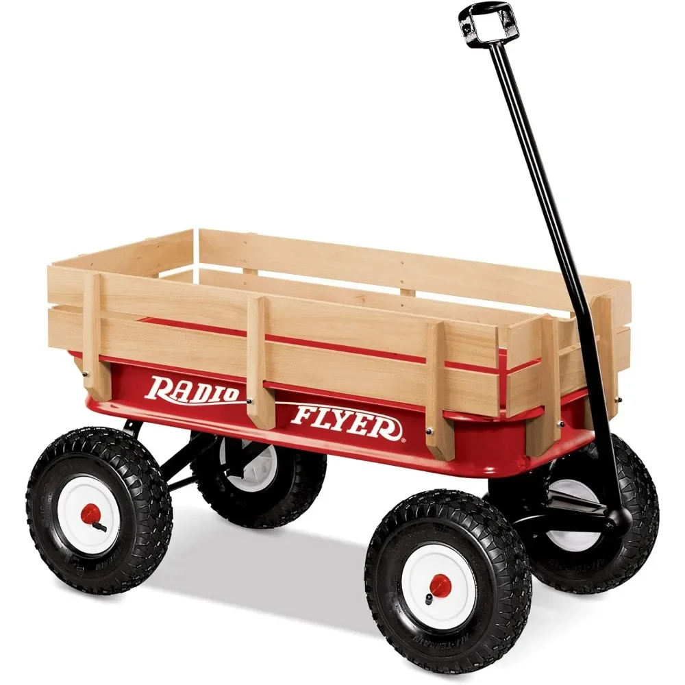 

36" All-Terrain Steel & Wood Wagon