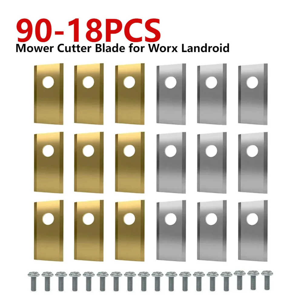 

Сменные лезвия для газонокосилки из нержавеющей стали, 90-18 шт.