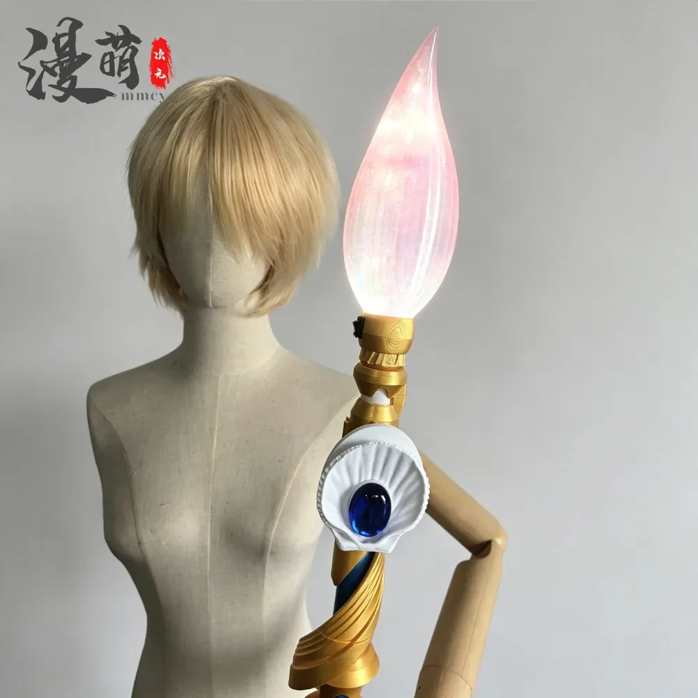 Pearl Luminous Staff Prop Game Zenless Zone Zero Cosplay Props Replica Accessories for Halloween Carnival Party