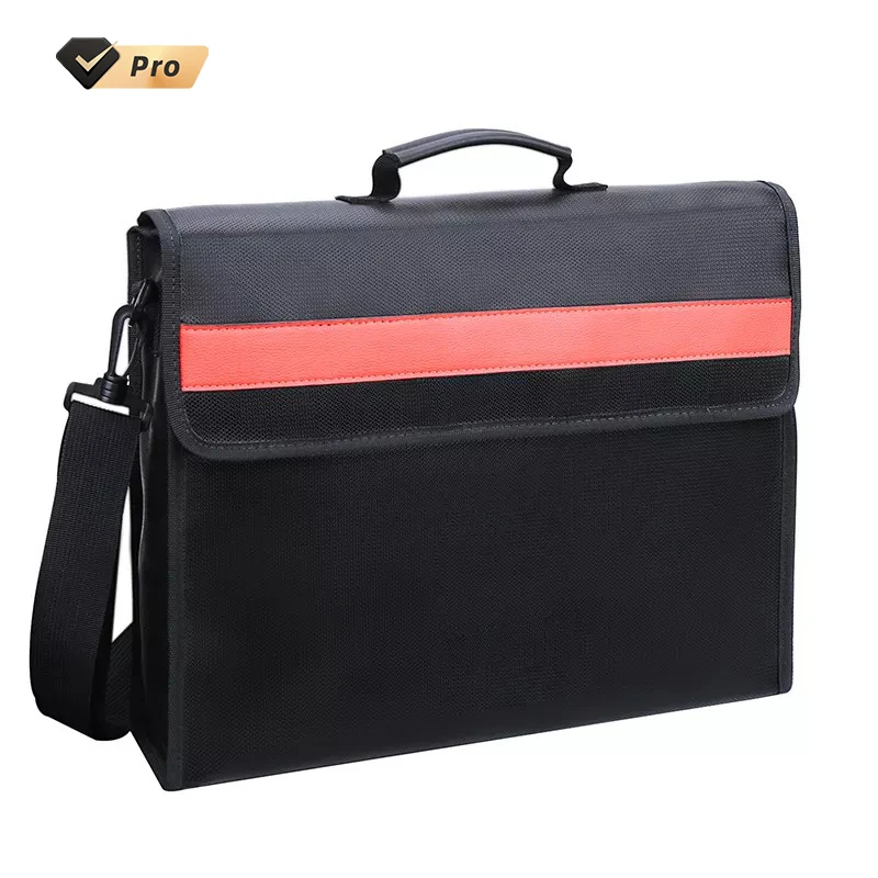 Fireproof Business Travel Shoulder Bag Outdoor Sport Portable Travel Fireproof Bag Protect Important Documents On Business Trips