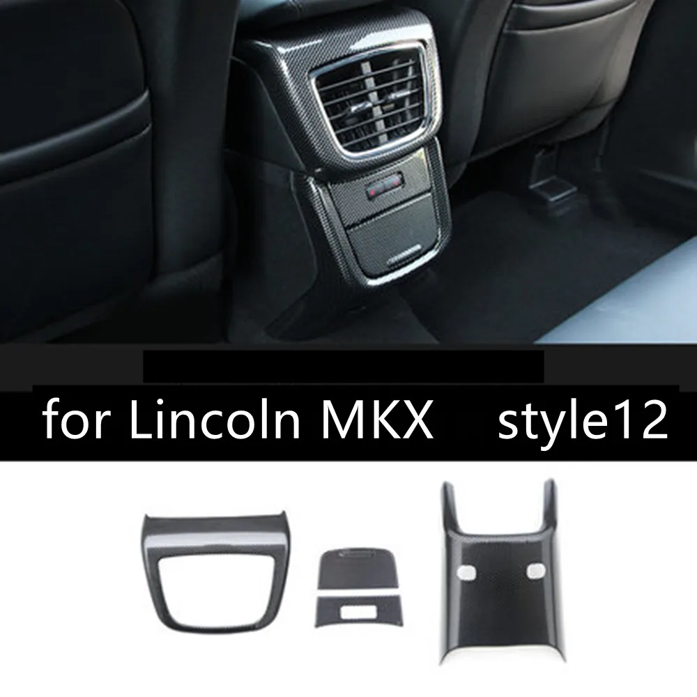 

Back Air Outlet Interior Decorative Trim Strip Frame Modification Accessories For Lincoln MKC MKZ MKX Nautilus Navigator Corsair