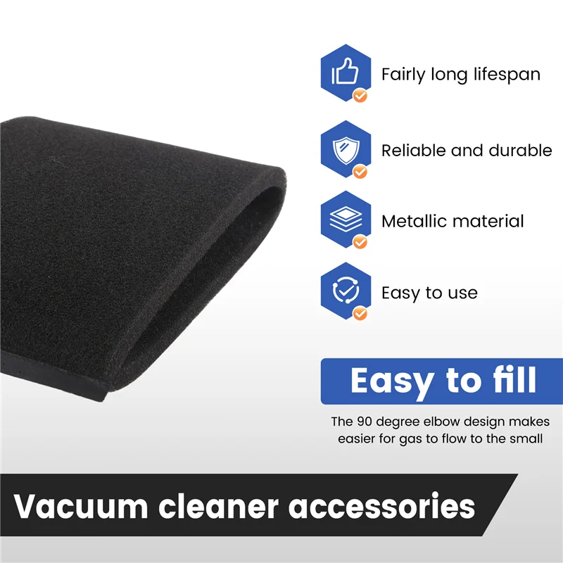 Shop-Vac, Genie 및 Vacmaster 90585 9058500 진공 청소기에 적합한 고품질 세척 가능하고 재사용 가능한 폼 필터