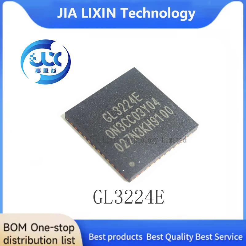 

1-5 шт./лот, новинка, 100% GL3224E QFN-48, USB-чип, интегральная схема, оригинальный в наличии, чип IC