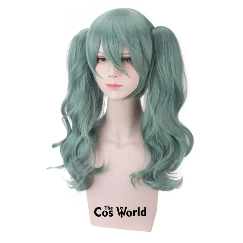 VOCALOID 2017 Miku Suna no Wakusei الكثبان الرملية كوكب 50 سنتيمتر متموجة أنيمي تأثيري الباروكات الألياف مقاومة للحرارة الشعر الاصطناعية + غطاء شعر مستعار #3