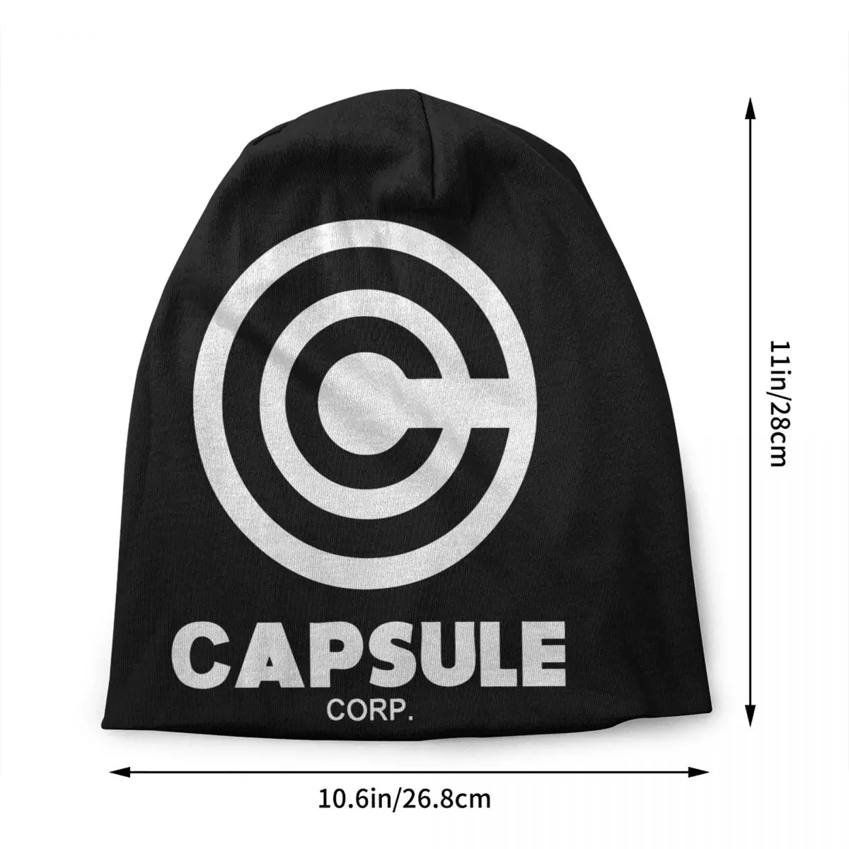 Capsule Corp Skullies Beanies Caps For Men Women Unisex Trend Winter Warm Knitting Hat Adult Bonnet Hats