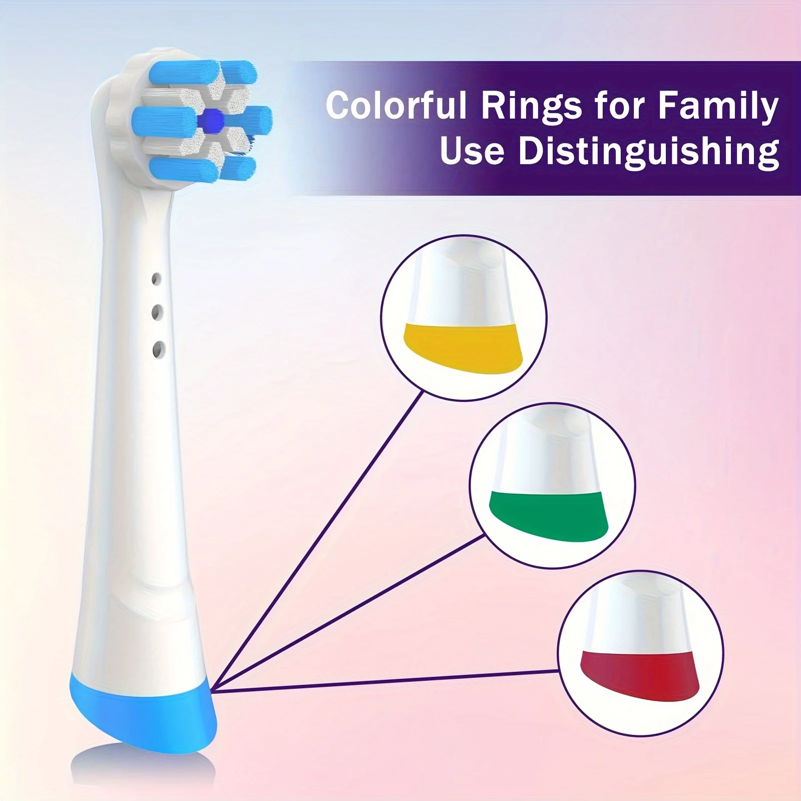 Toothbrush Head Compatible with Oral-B iO Series Electric Toothbrushes, iO3/iO5/iO6/iO7/iO8/iO9/iO10 Brush Heads Ultimate Clean