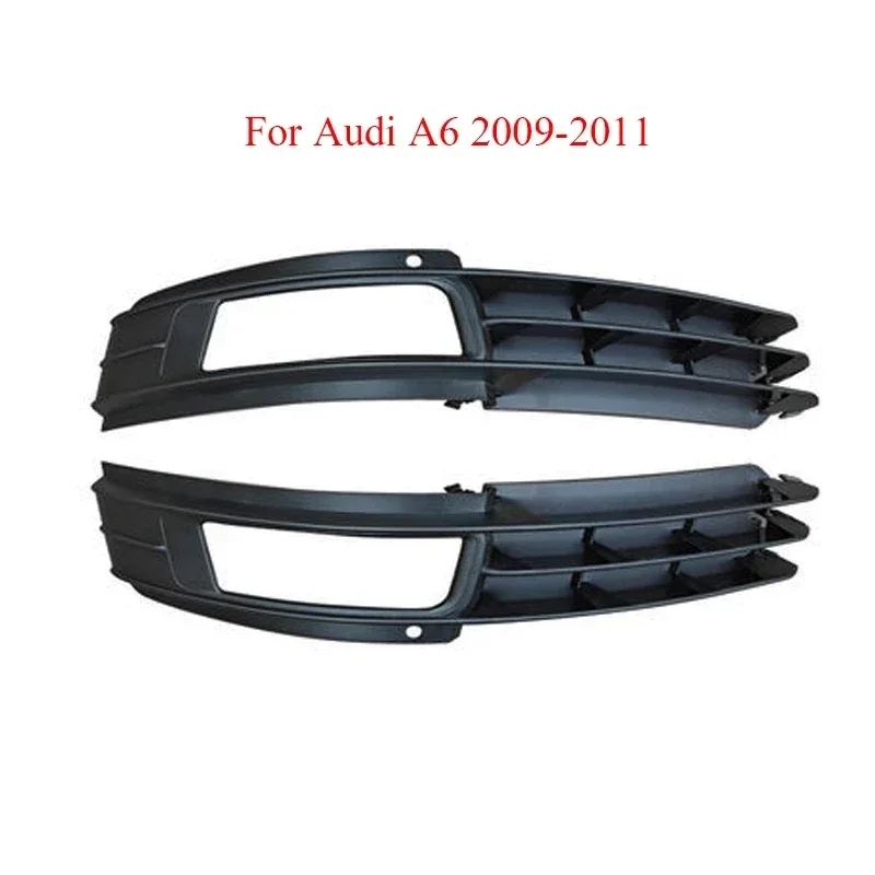 

2PCS Auto Front Left Right Bumper Fog Light Lamp Grill For AUDI A6 C6 2009 2010 2011 4F0807681P 4F0807682P