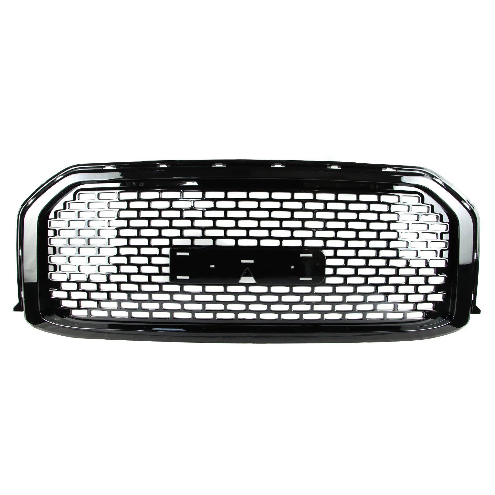 Car Front Grill for 2015-2018 GMC Yukon Yukon XL,Gloss Black Grille