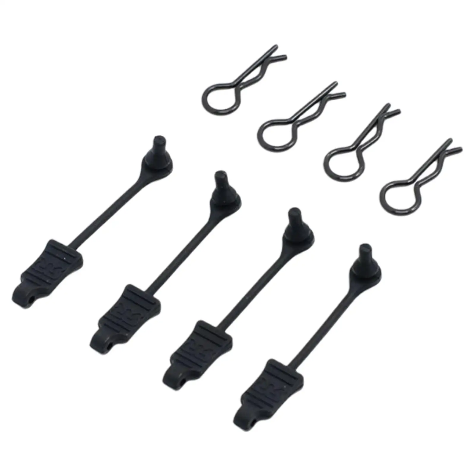 Plastic Body Clip Retainer 1:10 Shell Fixed Buckle Lock Car Parts Accessories DIY Upgrade Body Clips Pins for Arrma RC Car