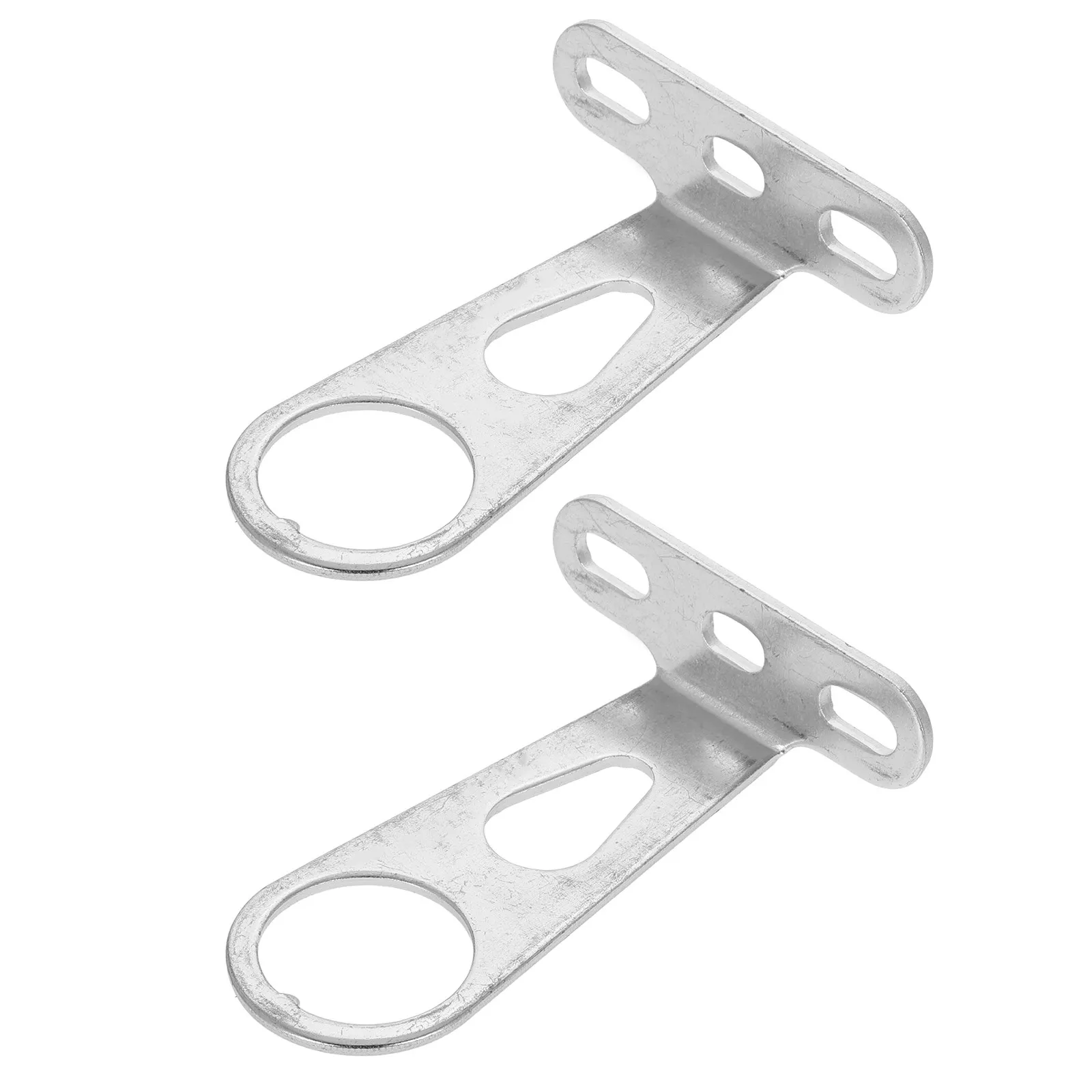 

2Pcs Bicycle Basket Support Bracket Universal Fork Light Holder Bike Basket Rear Mount Sturdy Bike Light Fixing